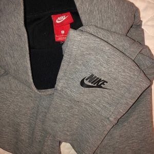 Grey Nike joggers